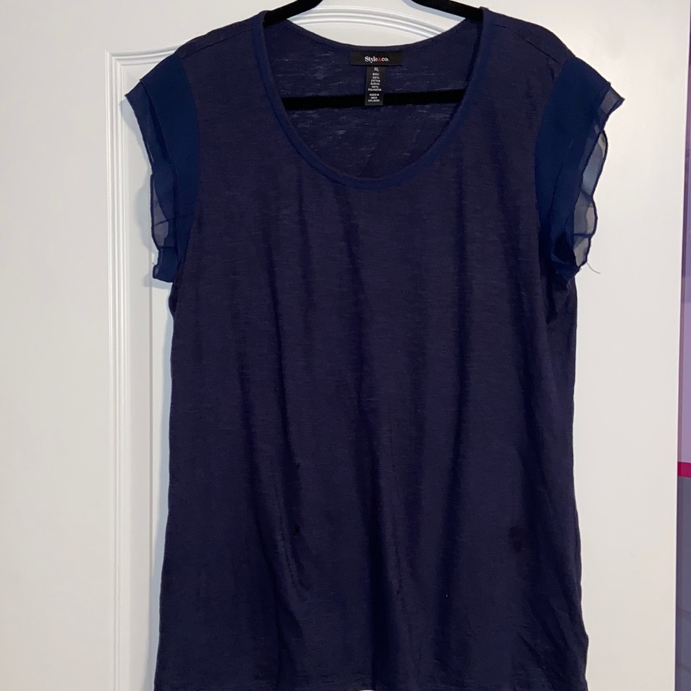 Blue Tee